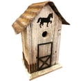 thumbnail image 1 of Home Bazaar HBA-1014WS Summitville Stable Birdhouse, White, 1 of 1