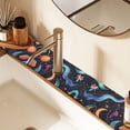 thumbnail image 2 of Yayeee Faucet Mat for Kitchen Sink 14.7" Diatomite Long Splash Guard Pad, Zodiac Stars, 2 of 7
