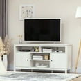 thumbnail image 2 of HOMCOM Meuble Télé pour Téléviseurs jusqu'à 65 Pouces avec Tablettes de Rangement, 2 of 10