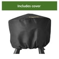 thumbnail image 4 of Mainstays Portable Propane Gas 50,000 BTU Fire Pit, Black, Steel Frame, 4 of 10