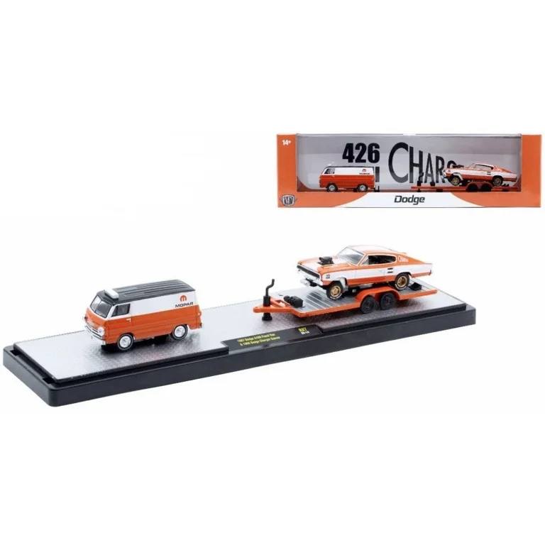 M2 Machines 1967 Dodge A100 Panel Van & 1966 Dodge Charger Gasser