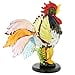 thumbnail image 3 of Glass Of Venice Murano Glass Rooster Sculpture, 3 of 4