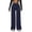 #03Navy, variant on Straight Leg Leggings for Women Wide Leg Yoga Pants High Waist Stretch Casual Bottoms Buttery Soft Leggings Green M