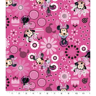 Mickey Mouse Relaxed 1/2 Yard 100% Cotton Disney Fabric 18 x 44