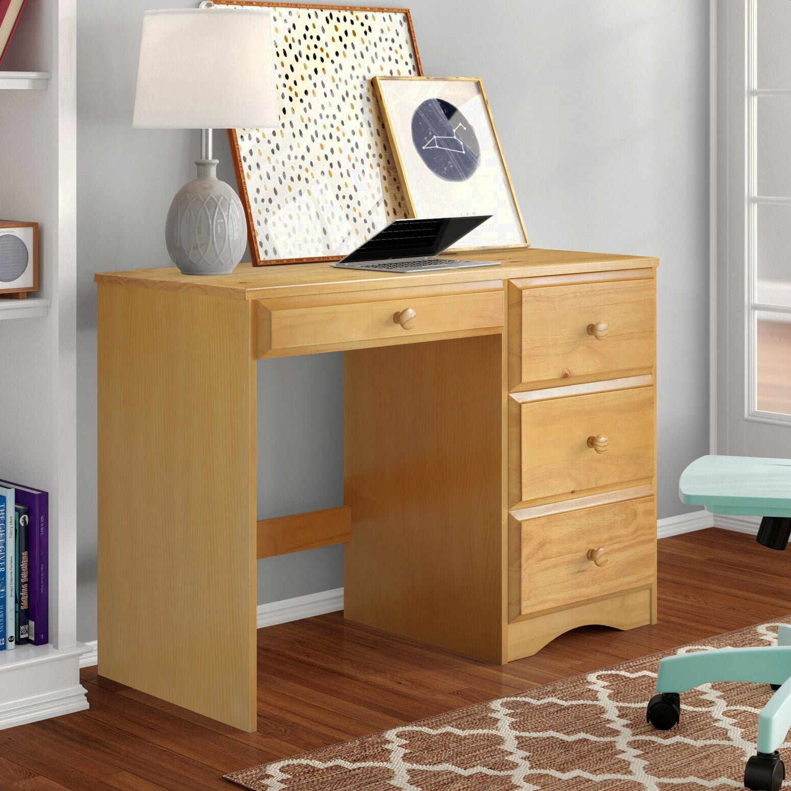 Beedle solid wood on sale desk