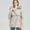 #4 Beige, variant on PFRNLF Winter Coats for Women Thicken Fleece Outerwear Windproof Warm Puffer Jacket with Faux Fur Hood