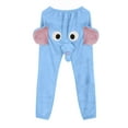 thumbnail image 3 of BONIXOOM Christmas Pajamas For Couples Girls Christmas Pajamas Loungewear None Long Sleeve Solid Sleep Pants Blue M, 3 of 8