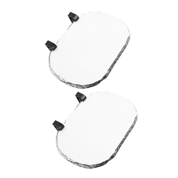 2 Set Sublimation Blank Photo DIY Heat Transfer Picture Frame Stone Decor for Unique Photos Sublimation Accessories for Crafts