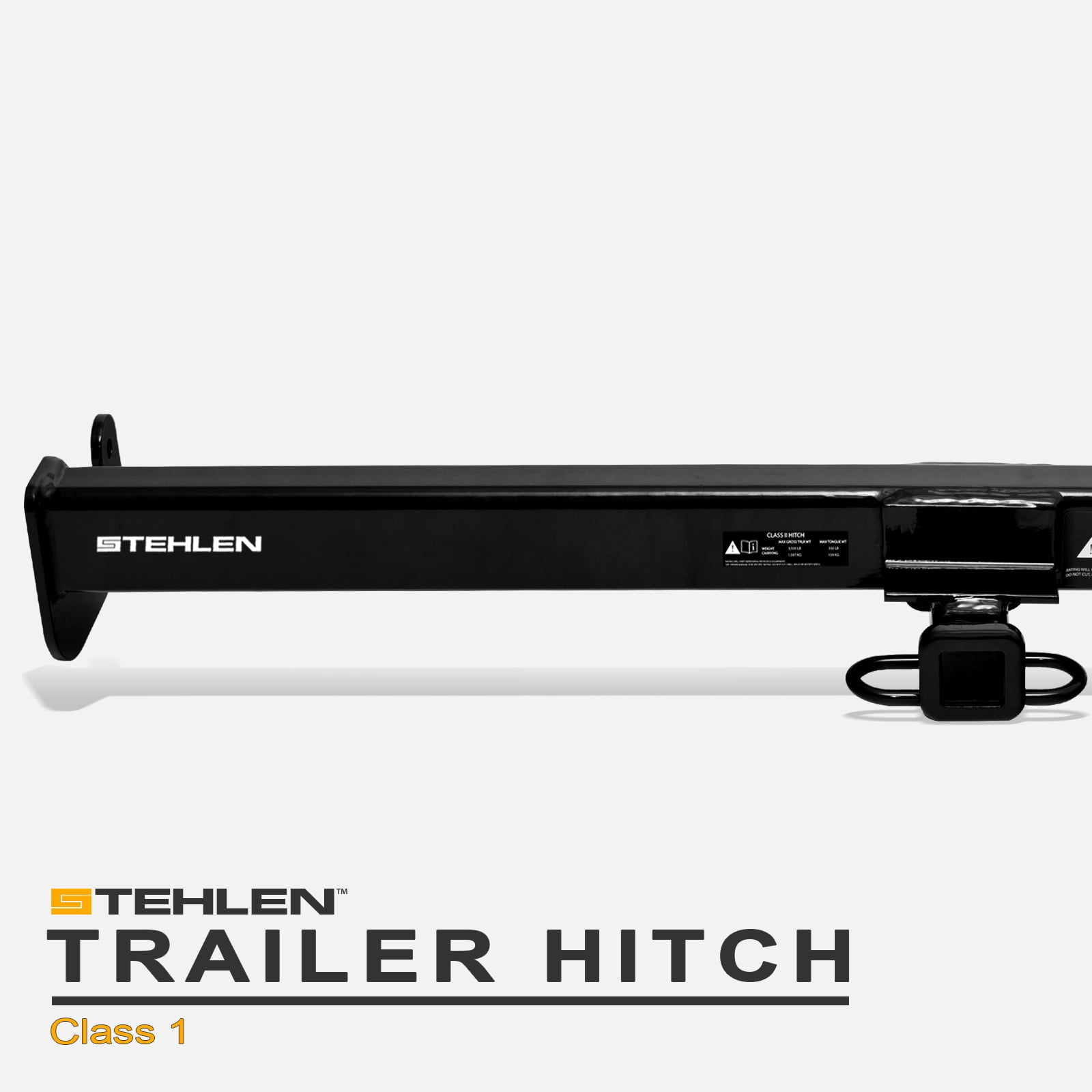 Stehlen Trailer Hitch For 2006-2011 Toyota Yaris Sedan - Class 1, 1.25" Receiver, 2000 Lbs Capacity