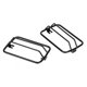 thumbnail image 5 of Protector de lámpara de seal, cubieCubierta Turn Side Signal Light Protect Guards Black Grille Cover Se adapta a Jeep wrangler TJ 1997-2006 LHCER NO, 5 of 5