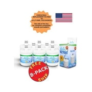 ZUMA Brand , Water and Ice Filter , Model # OPFL-RF300 , Compatible with LG® LT-500P - 8 Pack - Made in U.S.A.