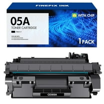 05A Black Toner Cartridge Compatible for HP 05A CE505A 05X CE505X Laserjet Pro P2035N P2030 P2035 P2055D P2050 P2055DN P2055X Printer Ink 1-Pack
