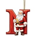 thumbnail image 2 of Nkmbld 26 Letter Ornaments Christmas Tree Decoration, Personalized Diy Christmas Ornaments Christmas Decoration Xmas Tree Hanging Decor, 2 of 8