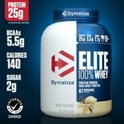 Dymatize Elite 100٪ Whey Protein Powder، Gourmet Vanilla، 5 lb