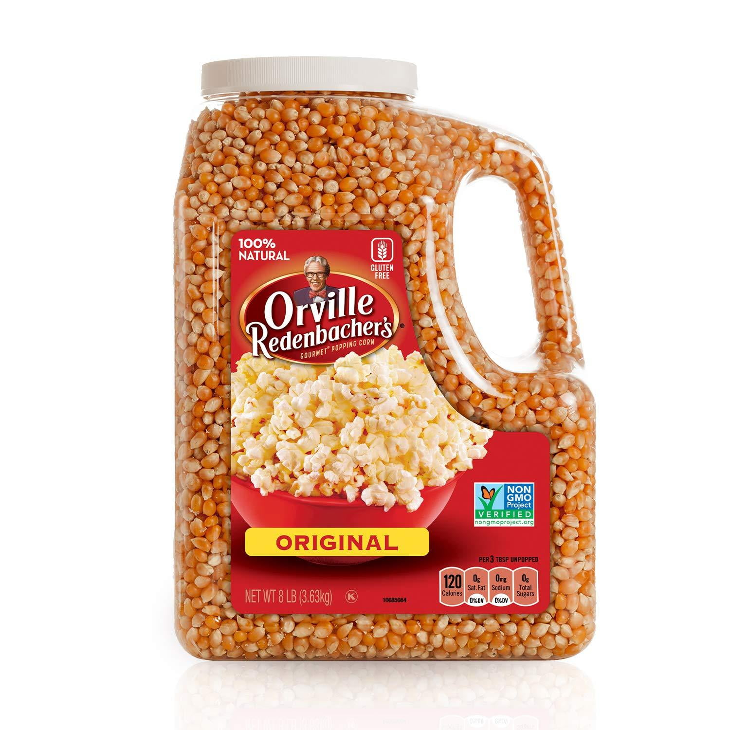 Orville Redenbacher's Gourmet Popcorn Kernels, Original Yellow, 8 lb NEW