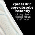 thumbnail image 6 of U by Kotex Clean & Secure Maxi Pads, Heavy Absorbency, 44 Count, 6 of 9