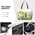 thumbnail image 3 of Disketp Plants and Insects Bolsa de Playa de Gran Capacidad, Bolso Impermeable y a Prueba de Arena para Mujer, Ideal para Playa, Piscina y Natación, 3 of 7