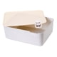 thumbnail image 1 of Organizador de cajones, contenedor de almacenamiento de ropa, organizador de cosméticos, tapa a prueba de polvo para organizar Tapa beige, 1 of 9