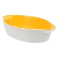 thumbnail image 2 of Ceramic Pie Pan Baking Dish with Double Handle Plate for Roasting Cheese Pan Baking Bowl, 2 of 9