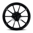 thumbnail image 2 of KATANA RACING KR07 17X7.5 5X100 +40mm Glossy Black Alloy Wheel Rim 17" Inch, 2 of 3
