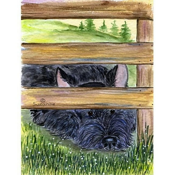 Scottish Terrier Flag - Garden Size