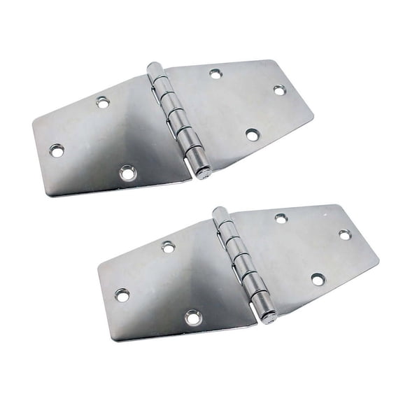 White Water 7731ES Stainless Locker Hinge 6" x 3"