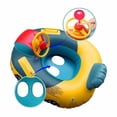 thumbnail image 4 of Baby Swimming Pool Float,Inflatable Summer Beach Boat Swim Tube Ring with Handles Safety Seat, 4 of 5