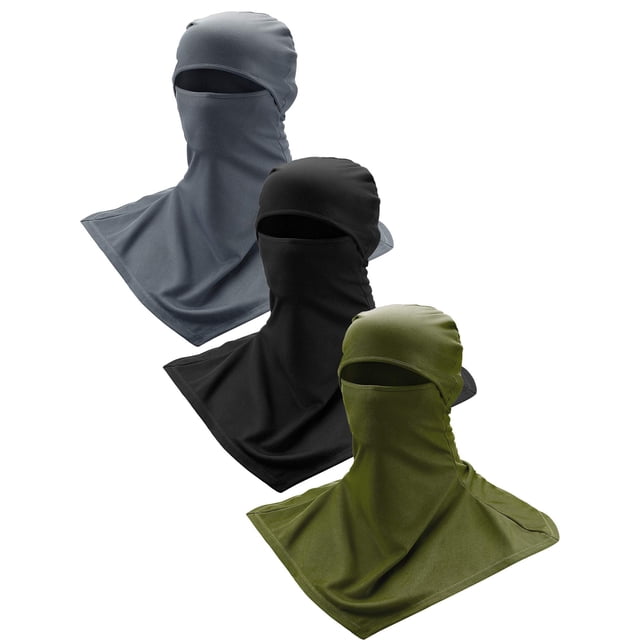 Cubierta facial con pasamontañas, protección solar, SATINIOR, para hombre y mujer