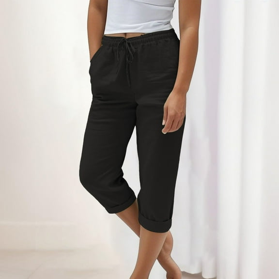 BILIKEYU Women's Fashionable And Casual High Waisted Solid Color Loose Trousers, women's clothing, pants for women, womens pants