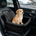 thumbnail image 4 of Dog Car Seat Bed for Small Dogs – Non Slip Travel Dog Bed with Safety Strap, Removable Washable Cover, Portable Dog Sofa Crate Mat for Road Trips and Home Use, 4 of 6