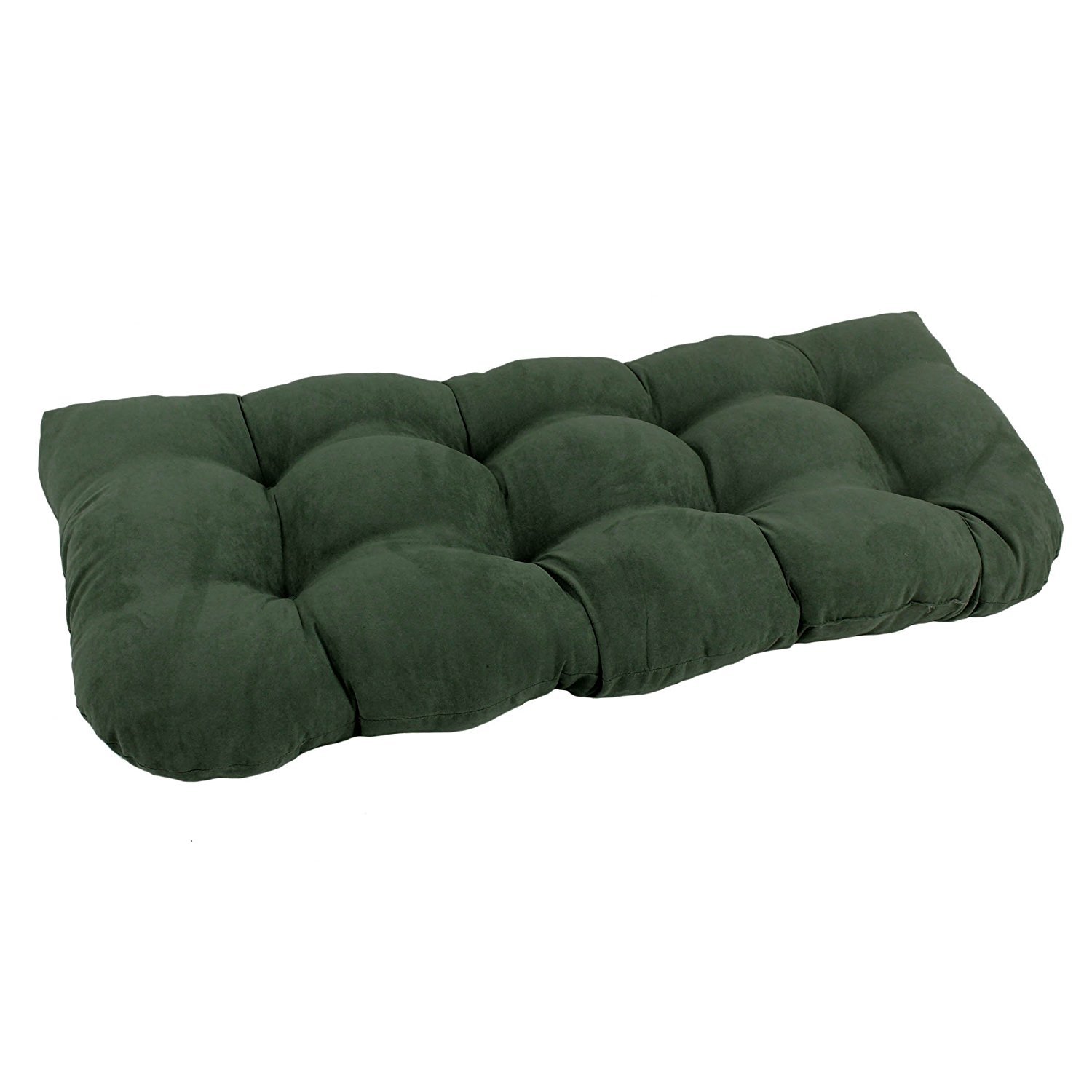 Blazing Needles U-Shaped Microsuede Tufted Settee/Bench ...