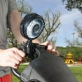 thumbnail image 3 of Comfort Zone 4” Tri-Pod Stroller Fan, 3-Speed, Rechargeable, Flexible, Mini, Portable, 2-3 Hour Charge Time, Secure Hold, Black, 3 of 8