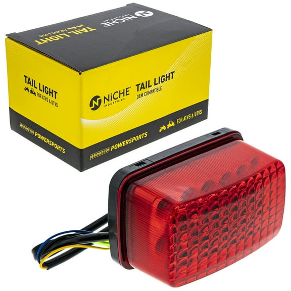 Niche Brake Tail Light for Yamaha Rhino 660 Wolverine 5KM-84710-01-00 ATV 519-CTL2227I