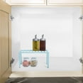 thumbnail image 2 of Smart Design Premium Cabinet Storage Shelf Rack - Small - 10.5 x 5.25 Inch - Steel Metal - Rust Resistant - Cupboard, Plate, Cup, Bathroom Counter and Pantry Organization - Kitchen - Light Blue, 2 of 7