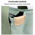 thumbnail image 5 of Cevemin Casual Canvas Tote Bag For Women - Gray Crossbody Shoulder Bag With Multi-Pocket Lightweight Daily Use Work Shopping Handbag, 5 of 9