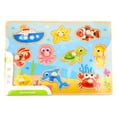 thumbnail image 1 of Rompecabezas de madera de Animales Del Mar Didacti juegos 11 Piezas, 1 of 3