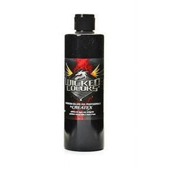 Createx Wicked Colors Airbrush Color - 16 oz, Black