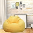 thumbnail image 3 of EIMELI Housse de Fauteuil Poire Rembourrage Housse de Fauteuil Poire Classique Housse de Sofa Fauteuil de Repos Pouf Housse de Fauteuil de Rangement pour Adultes et Enfants - 100X120Cm, 3 of 9