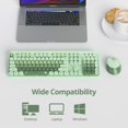 thumbnail image 3 of Combo de teclado y ratón Guffercty GTSP Colorful Green, 3 of 6