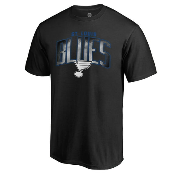 Men's Black St. Louis Blues Arch Smoke T-Shirt