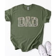thumbnail image 5 of Dad Camo Shirt for Men Camouflage DAD Graphic Tee Military Green Shirt Adult Small, 5 of 6