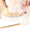 thumbnail image 1 of HmNPlay Bakeware,Bakeware Sets Silicone Spatula Set Grade Rubber Spatula 4 Piece Nonstick Rubber Spatulas Spoonula Jar Scraper For Cooking Baking Mixing Frosting Heat Up To 600°F, 1 of 9