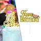 thumbnail image 2 of adorno de pastel,Decoración de sandía Cake Topper Glitter,Decoración de fiesta de cumpleaños con decoración de cupcakes de sandía,Decoraciones para fiestas infantiles con 2 piezas, 2 of 6