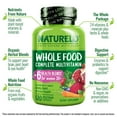 thumbnail image 6 of NATURELO Whole Food Multivitamin for Women 50+ (Iron Free) with Vitamins, Minerals, & Organic Extracts - Supplement for Post Menopausal Women Over 50 - No GMO - 120 Vegan Capsules, 6 of 10