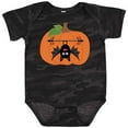 thumbnail image 3 of Inktastic Halloween Pumpkin Funny Bat Boys or Girls Baby Bodysuit, 3 of 5