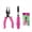 Pink (6mm), variant on Single Hole Punch Paper Hole Puncher for Crafts, One Hole Punch with Soft Grip Handle, Hole Punches for Students & Adults, Handheld Circle Punch for Paper Crafts in Home, Office, Classroom Stationery