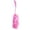 Pink, variant on Exfoliating Long Loofah Stick with Crystal Handle: 1CT