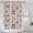 Pioneer Flower Floral-2, variant on Pioneer Flower Floral Print Pattern Shower Curtain 84"x72", Bathroom Decorative Shower Curtain Set with 12 Hooks, Waterproof Washable
