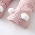 thumbnail image 3 of Nmnitkp Newborn Infant Unisex Baby Boy Girl Button Solid Romper Bodysuit One Piece Jumpsuit Outfits Clothes Cute ,Keep Warm in Autumn and Winter 0-24months（Healthy Fabric，Soft and Skin-Friendly）, 3 of 8