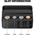 thumbnail image 4 of Coin Holder for Car Change Organizer Universal Storage Coin Money Dispenser Compatible with Most Car Trucks Accessories, 4 of 4